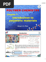 Chapter 1 - Polymer Chemistry - Introduction To Polymer Materials