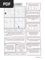 collectCrossesLinearGraphs - Mathspad Mixed Questions