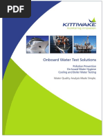 Onboard Water Test Solutions MA-K28450-KW