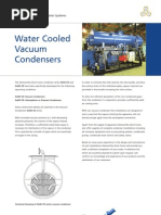 Water Cooled Vacuum Condensers