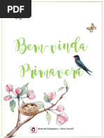 Bem-Vinda Primavera