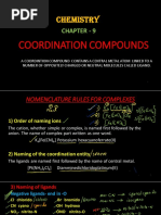 Coordination Compounds 2