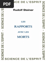 Steiner Rudolf - Les Rapports Avec Les Morts