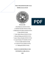 LAPORAN PRAKTIKUM ILMU FAAL Indera Rasa