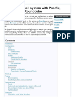 Virtual User Mail System With Postfix, Dovecot and Roundcube - ArchWiki