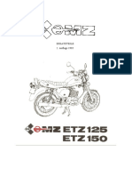 IFA MZ ETZ-125/150 Catalog