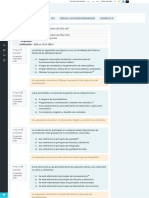 EXAMEN #01 - Revisión Del Intento