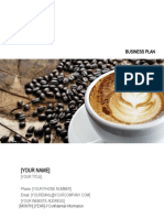 Coffee Shop Business Plan D11941