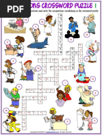 Occupations Crossword Puzzle