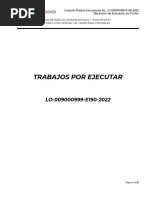 3 Trabajos Por Ejecutar LO-009000999-E190-2022