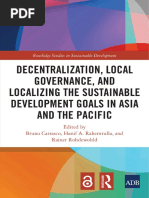 Decentralization Governance Localizing Sdgs Asia Pacific