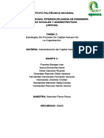 ESTRATEGIAS DE PROVISIÓN DE CAPITAL HUMANO EN LA ORGANIZACIÓN Equipo 2 2IM20