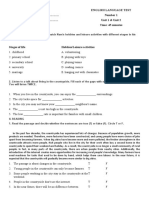 One-Period Test 1 - Grade 8 - Thi Diem