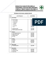 Daftar Harga Lab