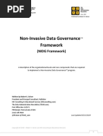 KIK Consulting Non Invasive Data Governance Framework 20190516