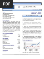 Technology: Apple, Inc. (NYSE: AAPL)