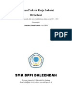 Laporan Praktik Kerja Industri Agung Nethost