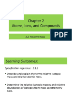 2.2 Relative Mass