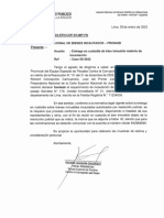 Resolución Judicial Que Autorizó Allanamiento e Incautación de La Casa Del Pasaje Sarratea