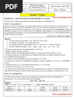 Controle 2 - 2 S1 2bac FR