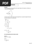 Chapter 8 - Circular Measure