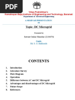 DC Microgrid Seminar