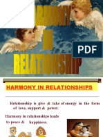 Harmony in Relationships