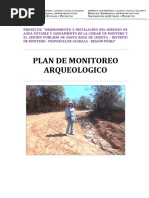 TDR Plan de Monitoreo Arqueológico