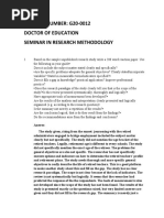 G20-0012 - Research Methodology - Answers