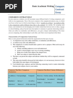 MPU 2201 Online NotesGH - 2 COMPARE CONTRAST ESSAY