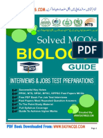 Biology MCQs PDF Book