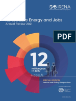 IRENA RE Jobs 2021