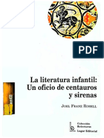 Rosell - La Literatura Infantil