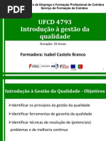 UFCD 4793 - Introdução À Gestão Da Qualidade