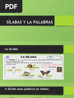 Las Sílabas y Las Palabras