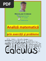 Nicolae Coman - Analiză Matematică - JPG