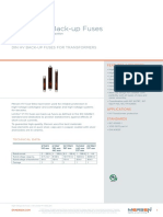 DS Limitor P Back Up Fuse Links Without Controlled Power Dissipation EN