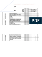 Ficha para La Semaforización de Los Aprendizajes DEL ÁREA DE-1