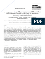 A Comparative Study of Cyperus Papyrus and Miscanthidium