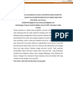 Gede Kampung Kuta Dan Sikap Mahasiswa Terhadap Green Behavior. Penelitian Ini