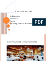 Tipos de Restaurantes