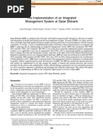 The Implementation of An Integrated at Qatar Biobank