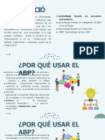 Aprendizaje Basado en Proyectos Comunitarios