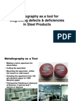 Surface Defects in Steel Products