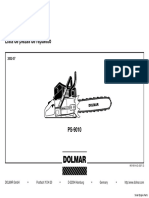 2002 - Dolmar PS9010 - Pièces Détachées