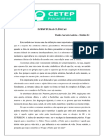 Estruturas Clínicas: Thalles Azevedo Ladeira - Módulo XI