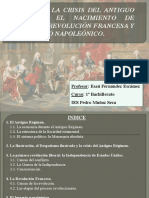 Tema 1. La Crisis Del Antiguo Régimen