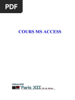 Cours Ms Access