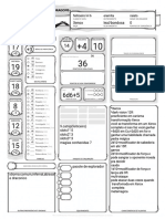 Ficha Oficial D&D 5E Editável