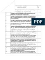 Surveying Problems Statments